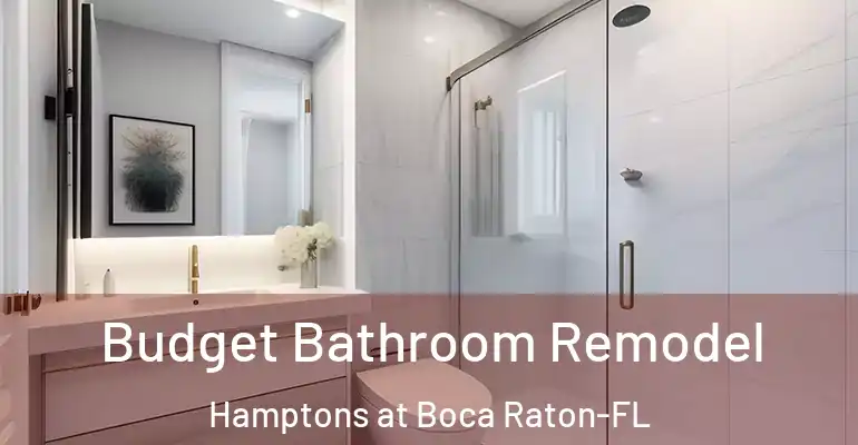 inner Bathroom imggen Budget Bathroom Remodel Hamptons at Boca Raton-FL