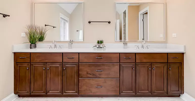 Bathroom Cabinet Renovation in Boca Raton