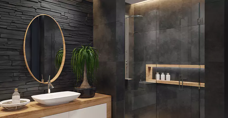 Bathroom Floor Tile Remodel in Boca Raton