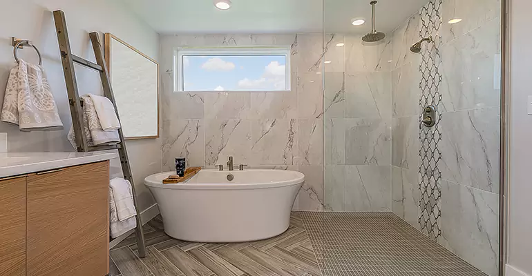 Luxury Master Bath Designs in Boca Raton