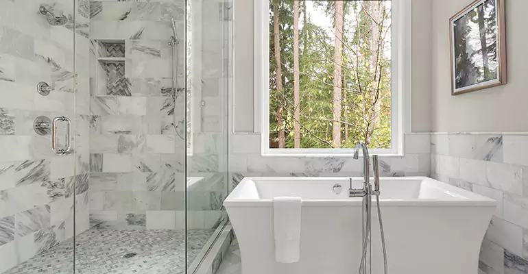 Bathtub to Tile Shower Conversion in Boca Raton