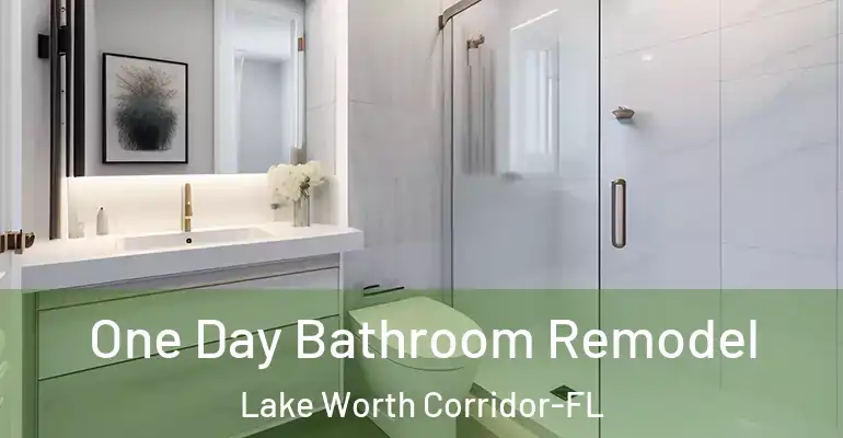 inner Bathroom imggen One Day Bathroom Remodel Lake Worth Corridor-FL