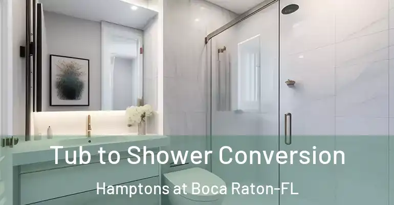 inner Bathroom imggen Tub to Shower Conversion Hamptons at Boca Raton-FL